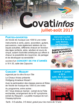 Affiche : Juillet - août 2017